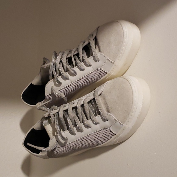 New P448 Thea Low Top Platform Sneakers - Picture 2 of 11